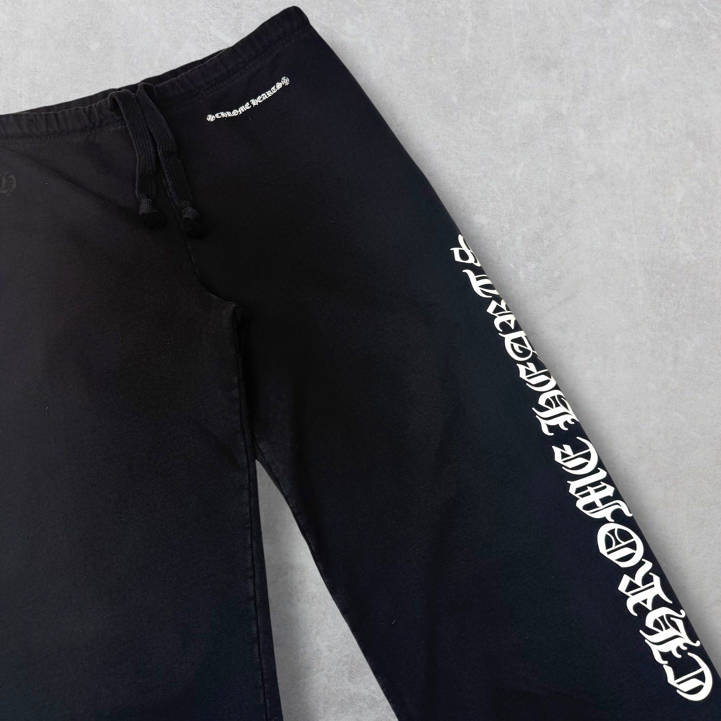 Chrome Hearts Chrome Hearts Vertical T-Bar Sweatpants Black XL Size US 36 / EU 52 - 6 Thumbnail