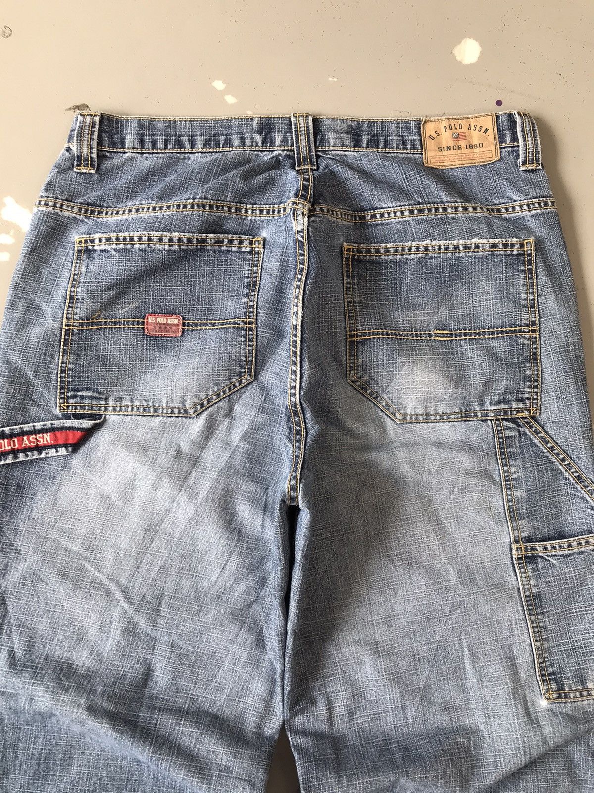 U.S. Polo Assn. × Vintage Vintage u.s. polo Assn carpenter denim Size US 36 / EU 52 - 10 Thumbnail
