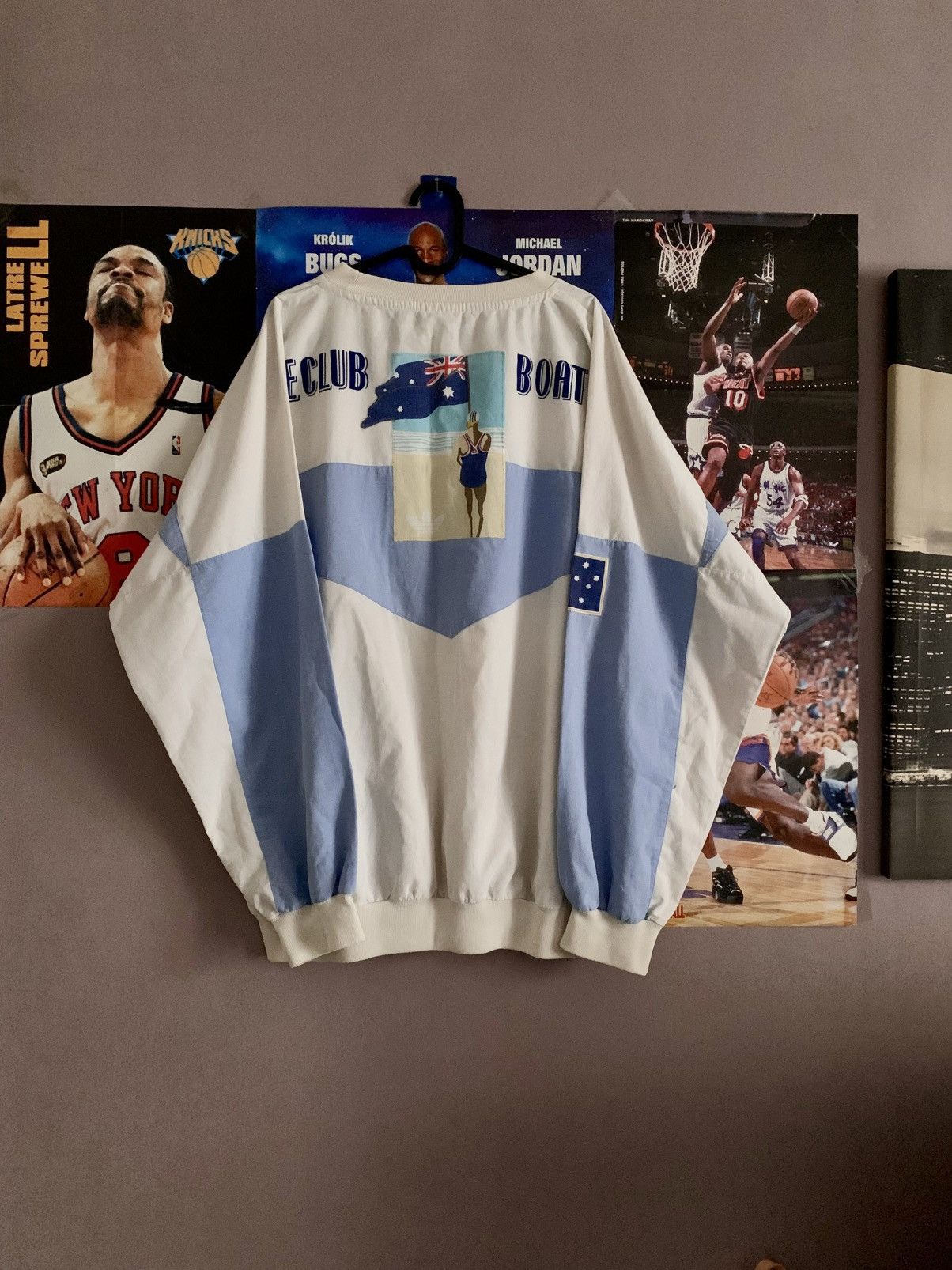 Adidas 80s Vintage Adidas Aussie Guards/The Boaties Club Sweatshirt Size US XL / EU 56 / 4 - 4 Thumbnail