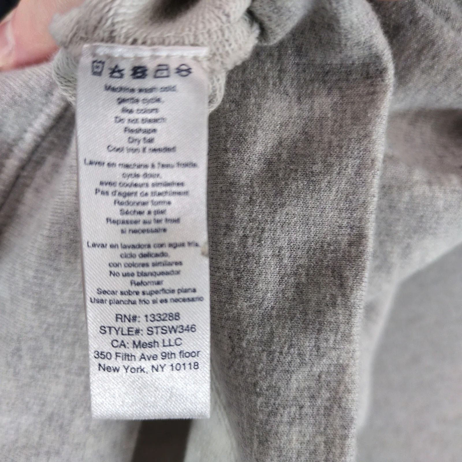 Sperry Sperry Top-Sider Seahorse Gray Pullover Sweatshirt Women's M Size M / US 6-8 / IT 42-44 - 6 Thumbnail