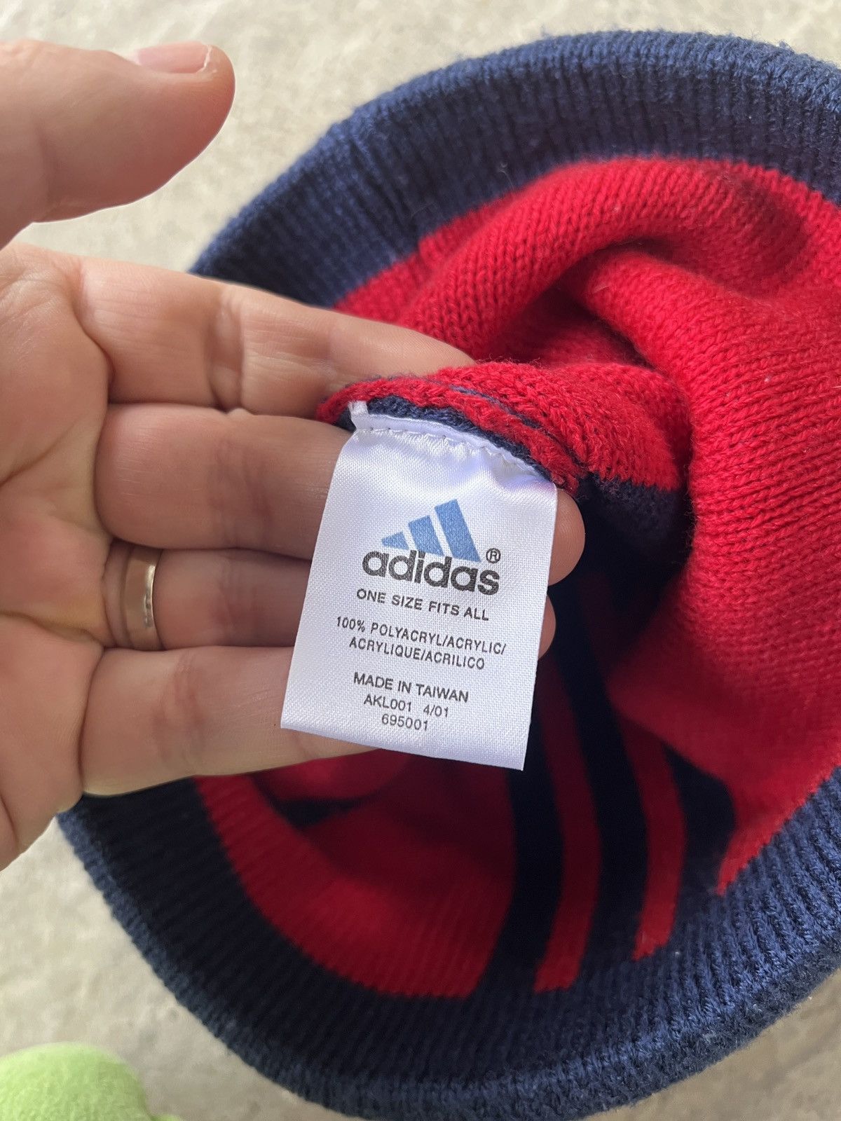 Adidas Adidas Olympique Lyonnais Vintage Hat Size ONE SIZE - 4 Thumbnail