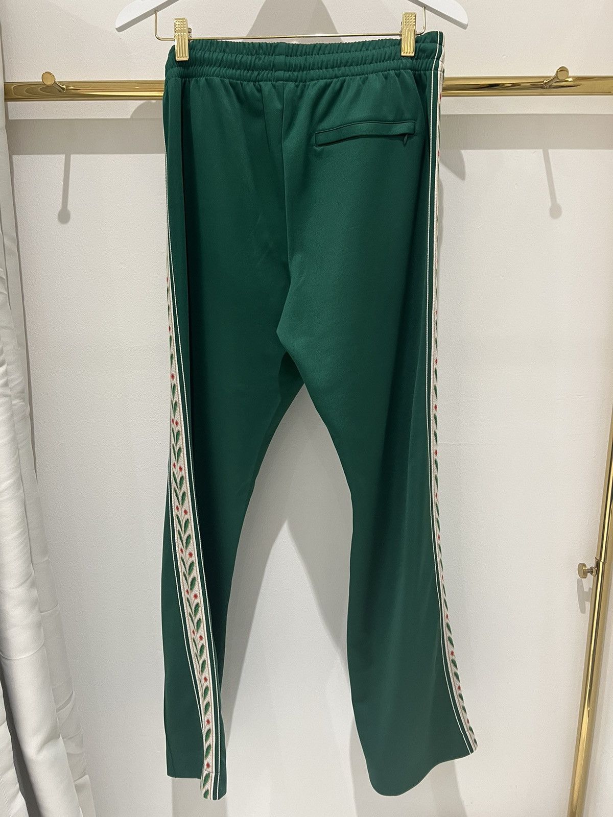 Casablanca Casablanca logo-appliqué track pants Green Size M Size US 30 / EU 46 - 8 Thumbnail