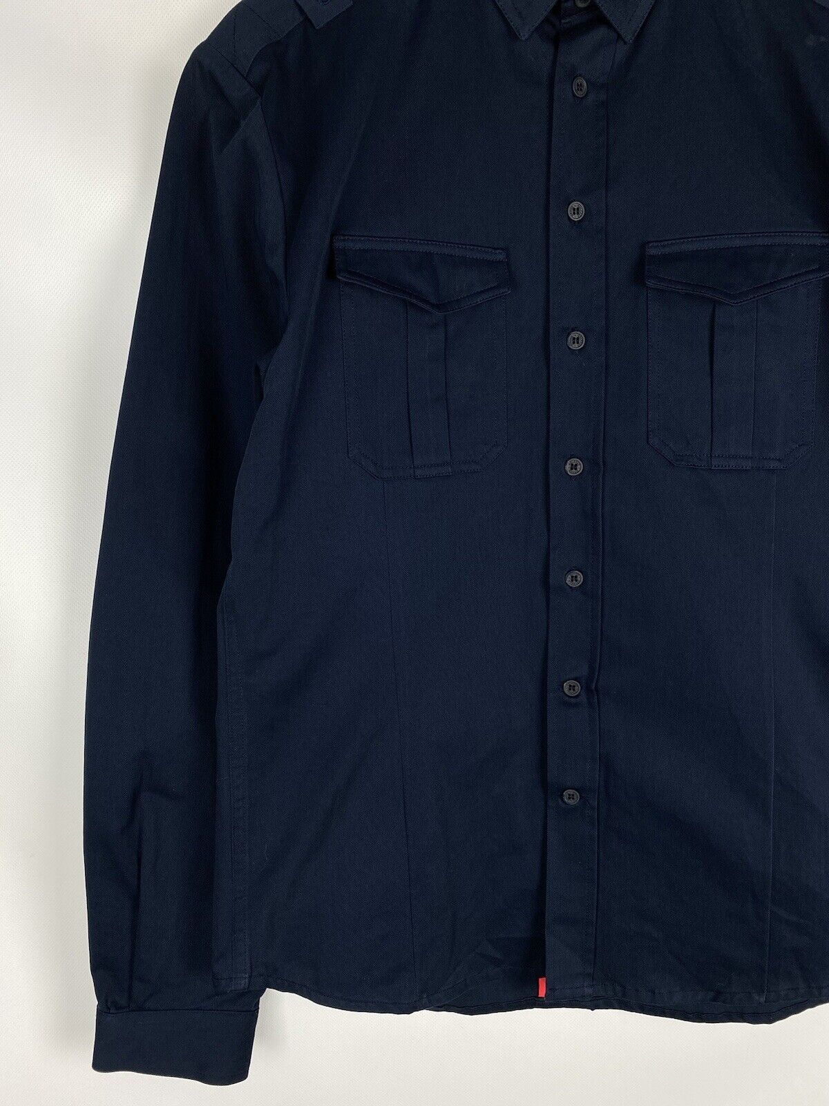 Orlebar Brown Orlebar Brown Men’s Long Sleeve Overshirt Jacket L Navy Blue Size US L / EU 52-54 / 3 - 7 Thumbnail