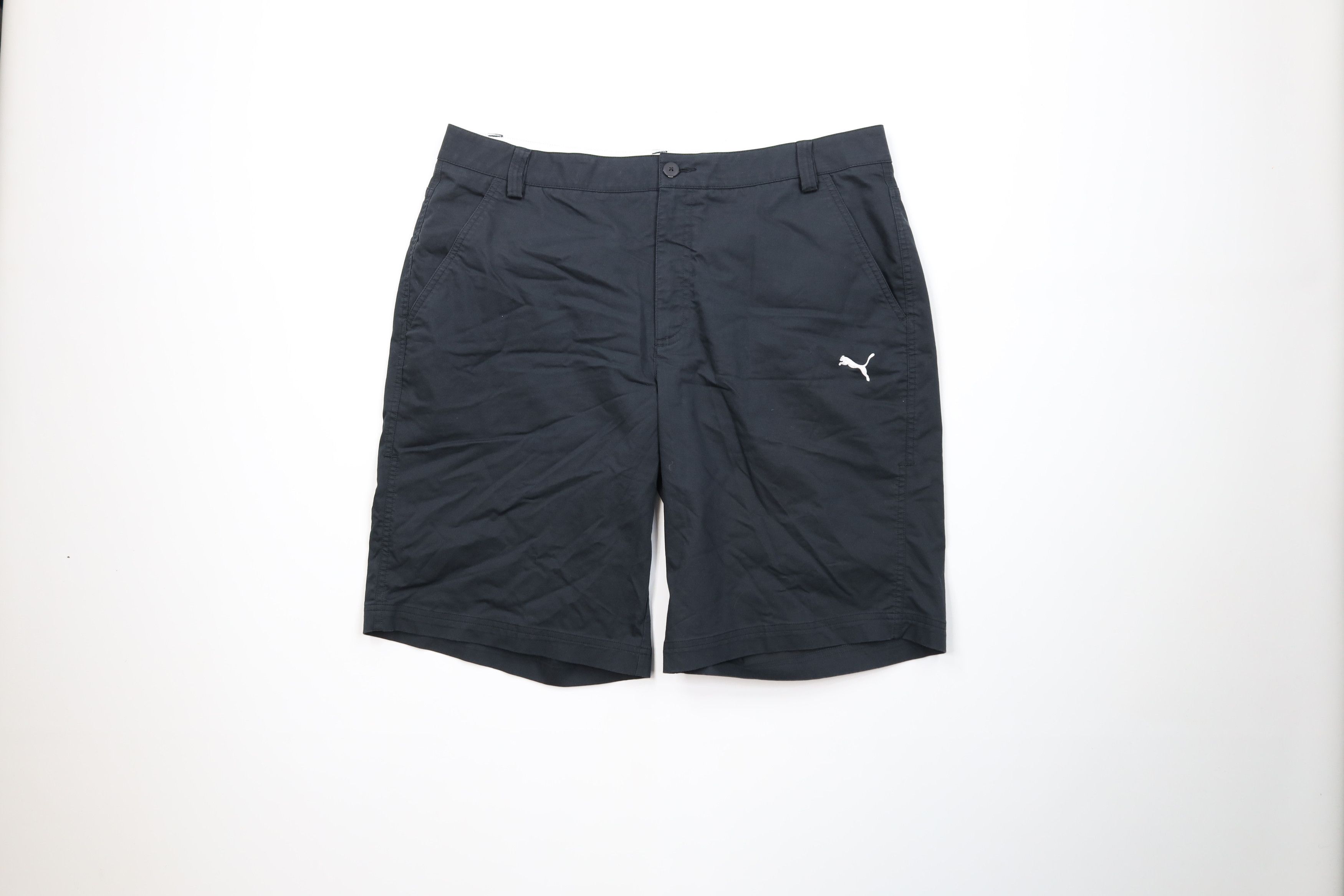 Puma Puma Golf Faded Spell Out Stretch Golfing Chino Shorts Black Size US 38 / EU 54 - 1 Thumbnail