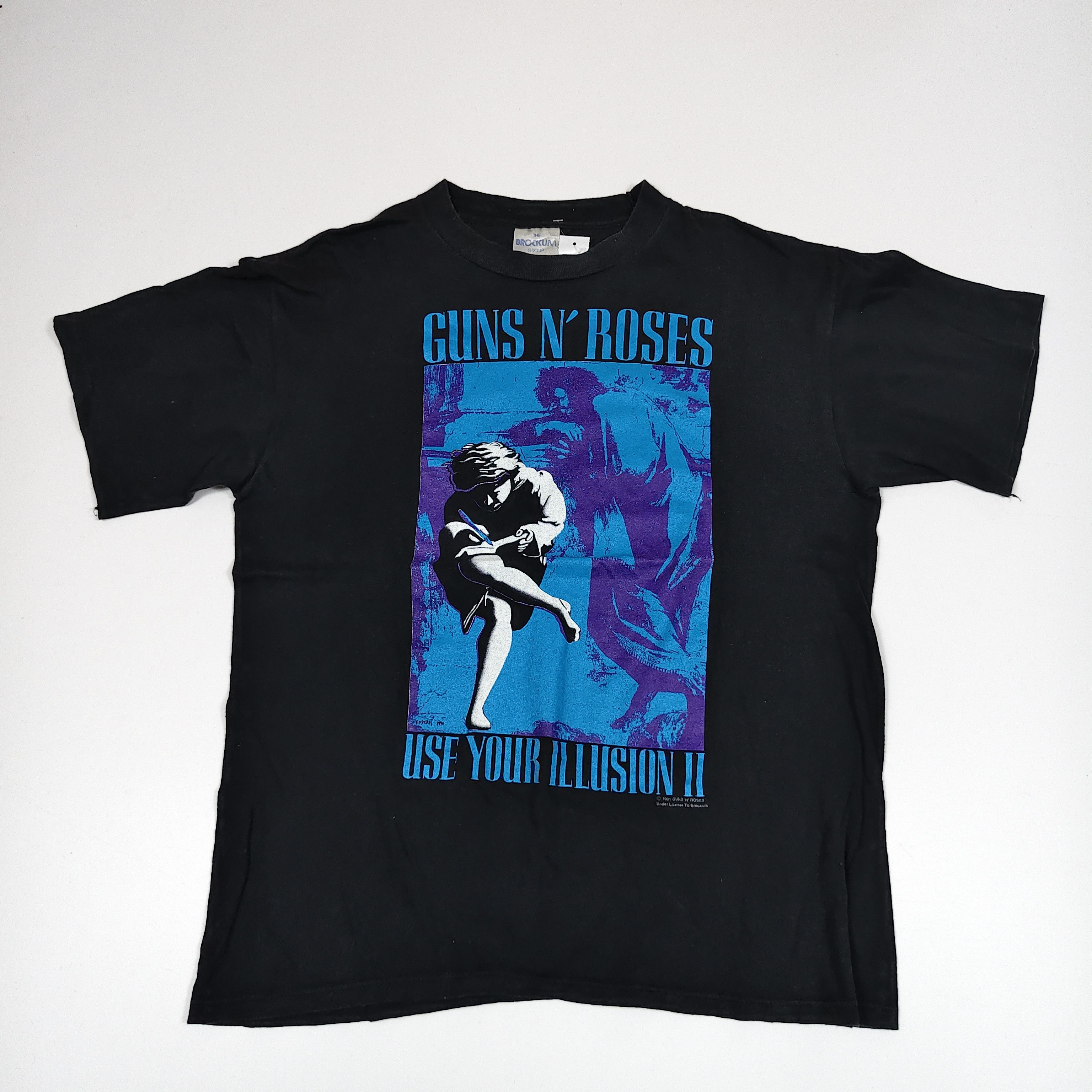 Guns N' Roses 1991 Guns N Roses Use Your Illusion Brockum Single Stitch Size US L / EU 52-54 / 3 - 1 Thumbnail