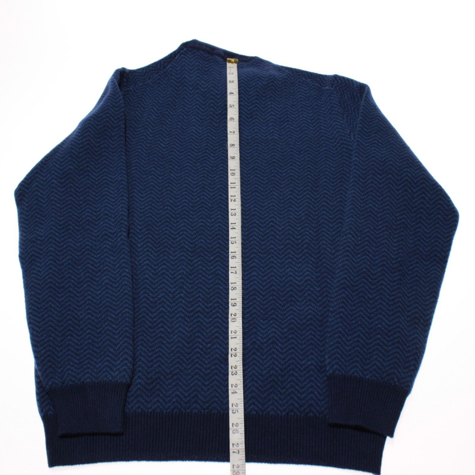 Luciano Barbera Luciano Barbera Sweater Size US XL in Blue Size US XL / EU 56 / 4 - 6 Thumbnail