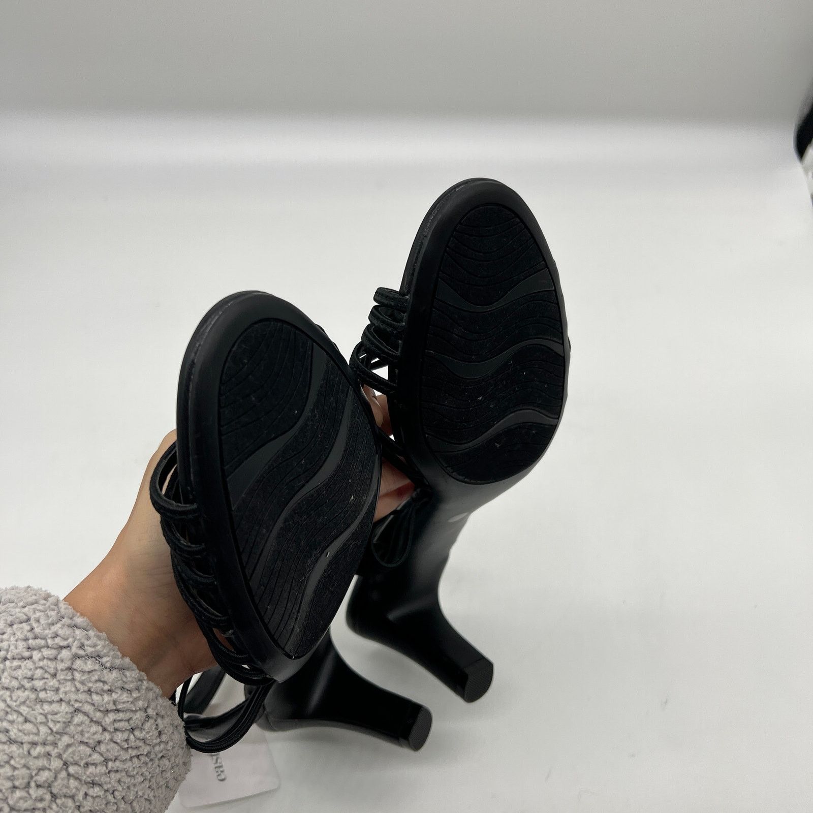 Other east 5th Womens Niko Heeled Sandals Black Size 10M Size US 10 / IT 40 - 10 Thumbnail