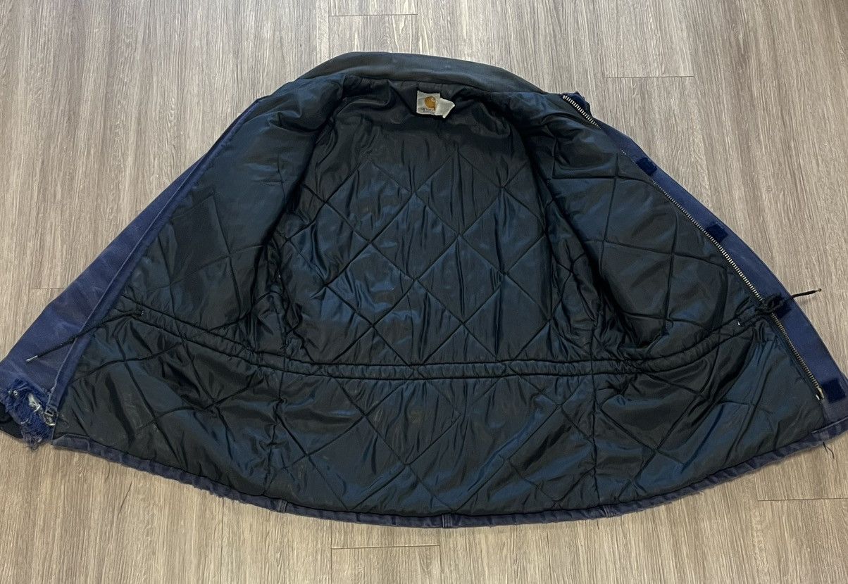 Carhartt × Vintage Vintage Carhartt Chore Coat Navy Blue Jacket Size US M / EU 48-50 / 2 - 6 Thumbnail