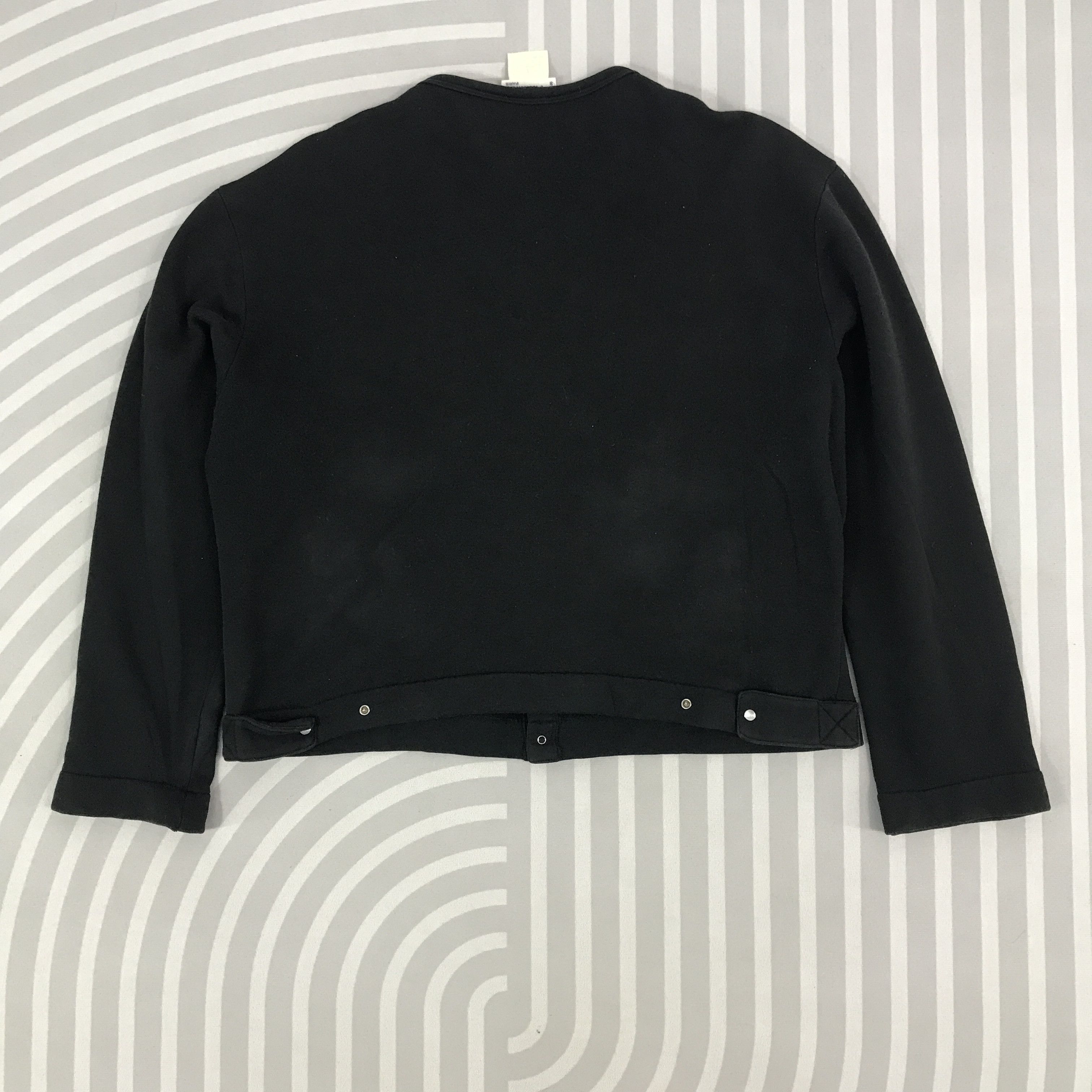 Japanese Brand × Vintage × agnes b. Vintage Agnes B. Homme Snap button Sweatshirt Size US L / EU 52-54 / 3 - 3 Thumbnail