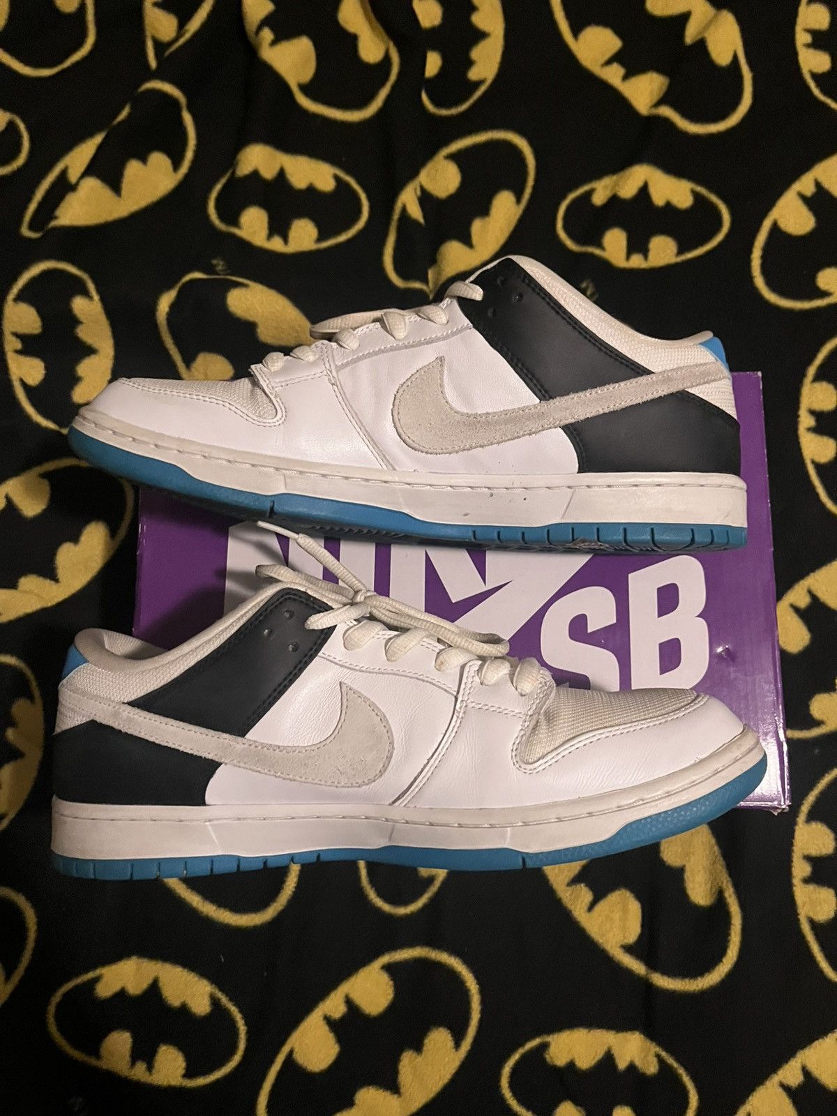 Nike Nike Dunk Low Pro SB ‘Laser Blue’ Size US 12 / EU 45 - 4 Thumbnail