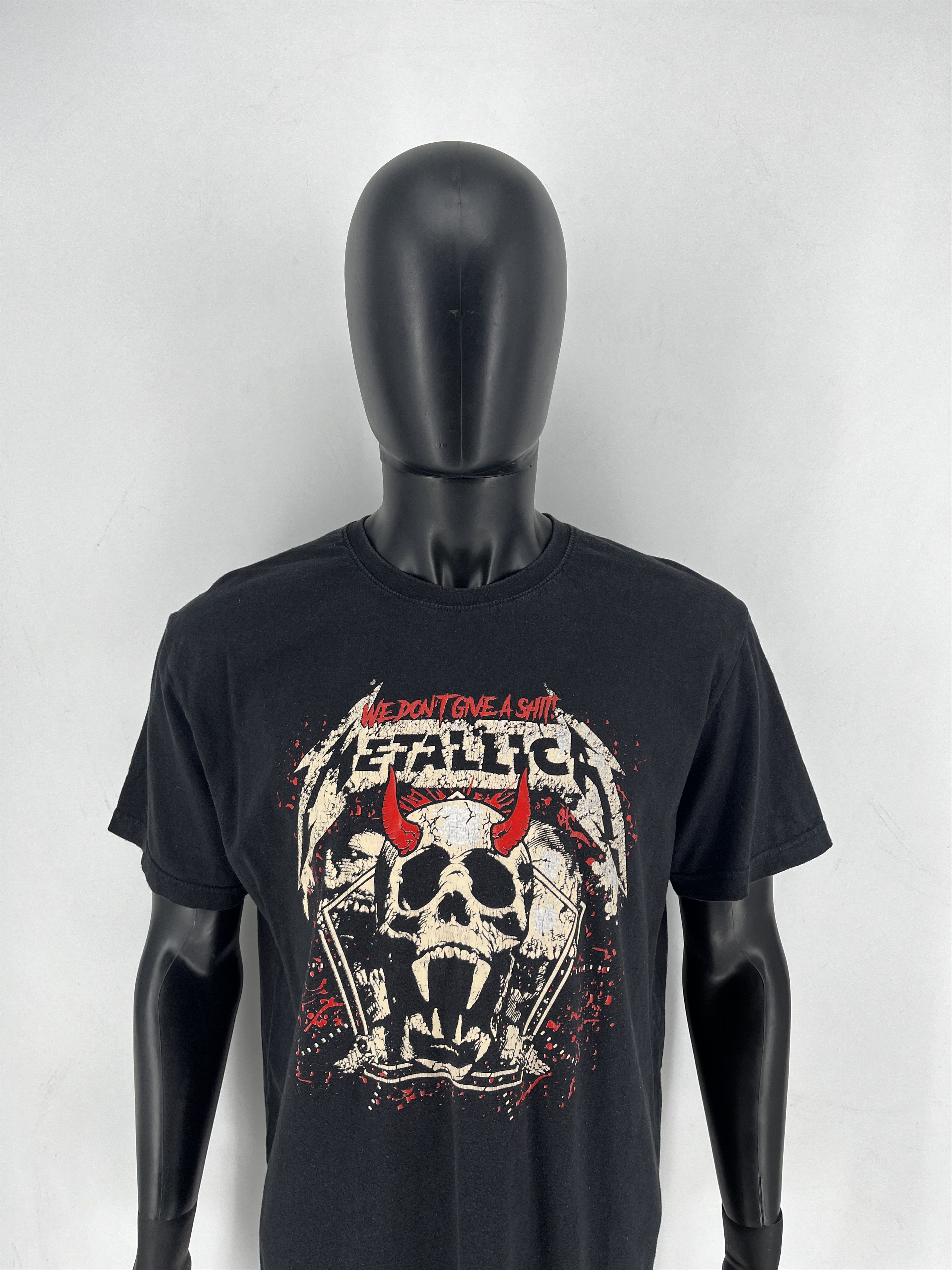 Band Tees Vintage 90s Y2K Metallica Horror Faded Band Rock Streetwear Size US L / EU 52-54 / 3 - 6 Thumbnail