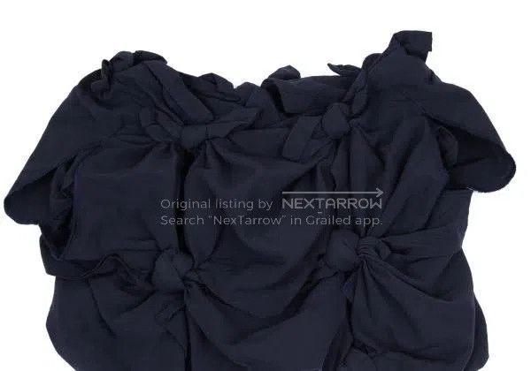 Comme des Garcons Comme Des Garcons Navy Retro Knot Top Size M / US 6-8 / IT 42-44 - 5 Thumbnail