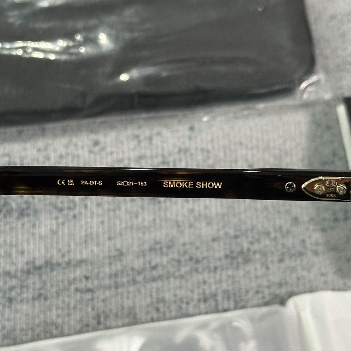 Chrome Hearts CHROME HEARTS SMOKE SHOW SUNGLASSES Size ONE SIZE - 8 Thumbnail
