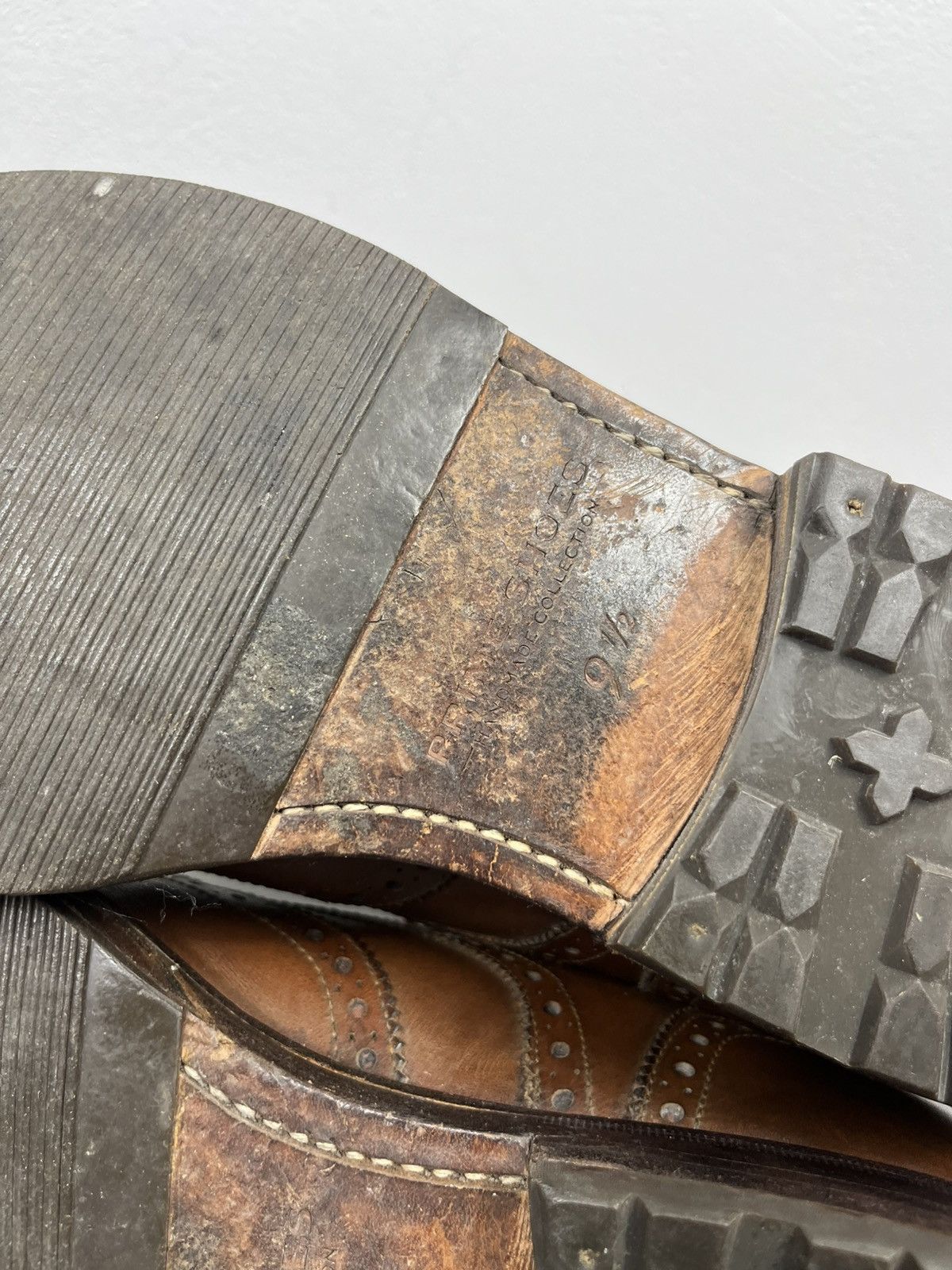 Other Prime Shoes Brown Leather Brogue Shoes Vibram Sole US 9.5 Size US 9.5 / EU 42-43 - 13 Thumbnail