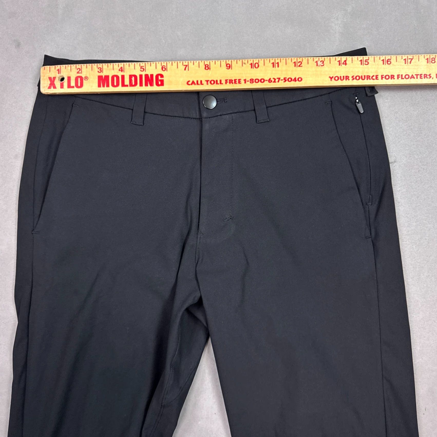 Lululemon Lululemon Mens Pants 30x31 Black Commission Slim Commute Warpstreme Chino Straight Pocket 5-Pocket Size US 30 / EU 46 - 7 Thumbnail