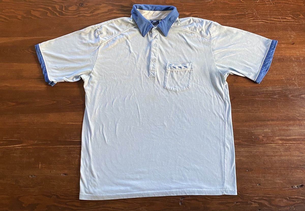 Blair Vintage 90’s John Blair Single Stitch Bowling Style Polo Size US XXL / EU 58 / 5 - 2 Thumbnail