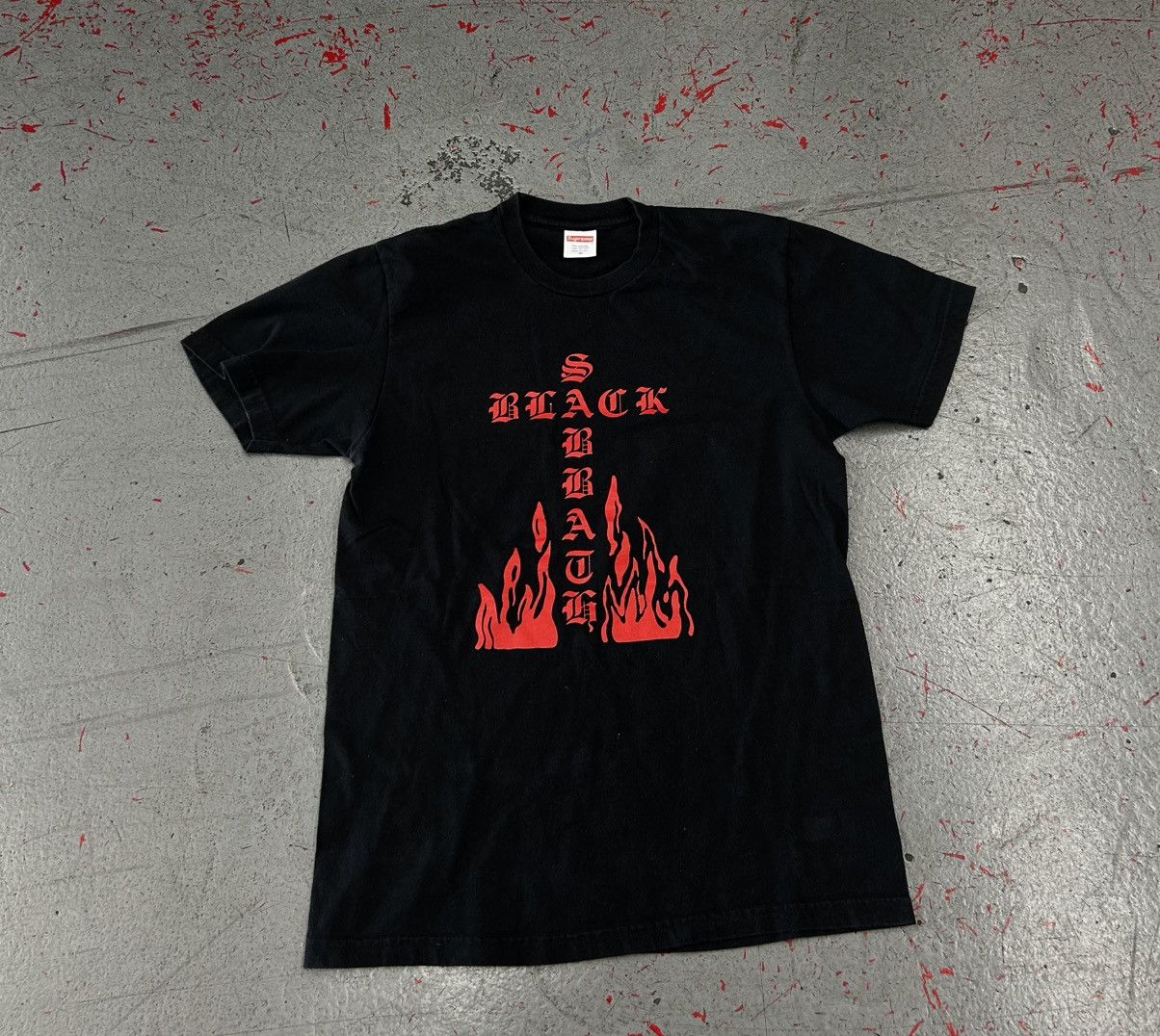 Supreme Supreme Black Sabbath Ozzy Osbourne Paranoid Tee | Grailed