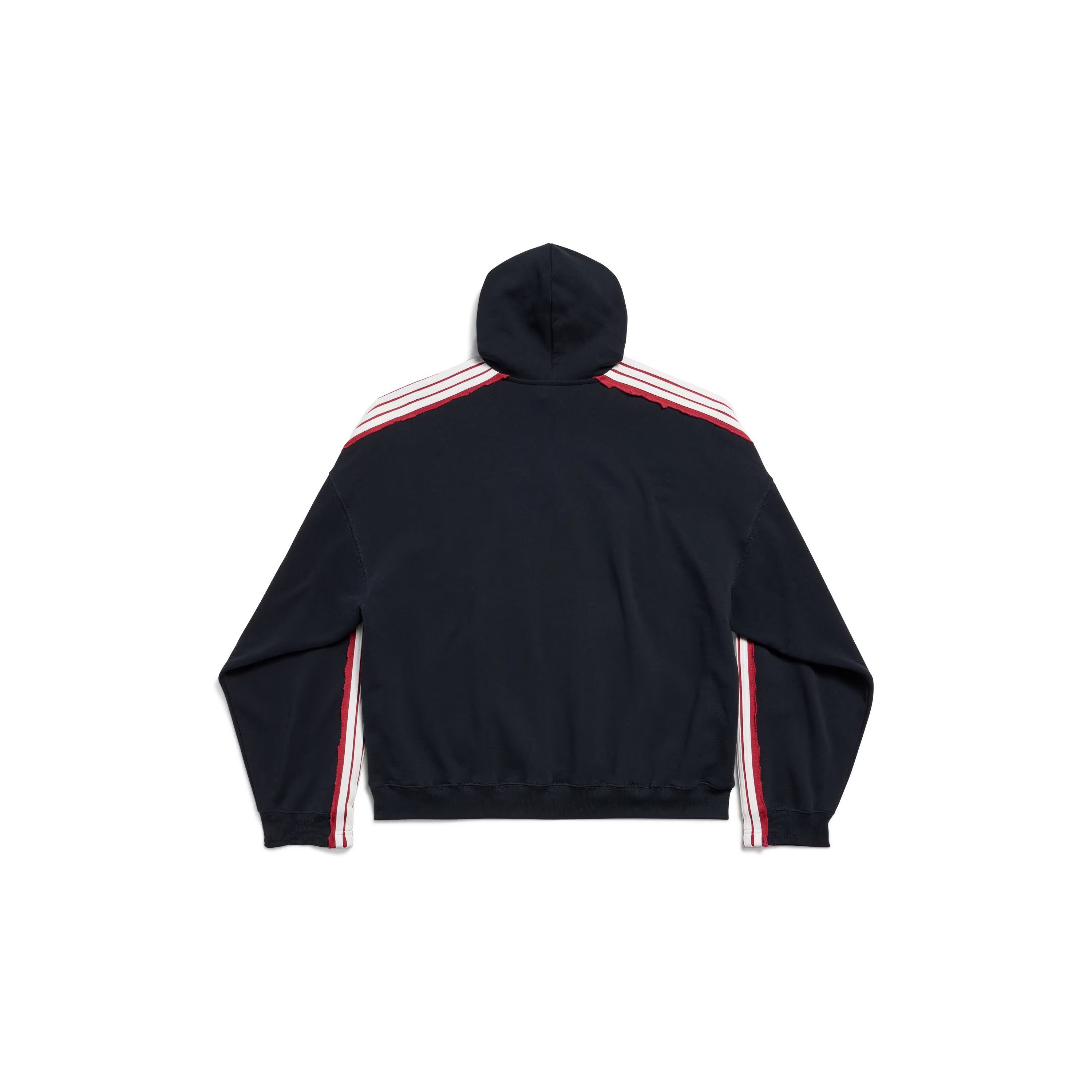 Balenciaga o1w1db10526 Unity Sports Icon Large Hoodie in Black Size US M / EU 48-50 / 2 - 6 Thumbnail