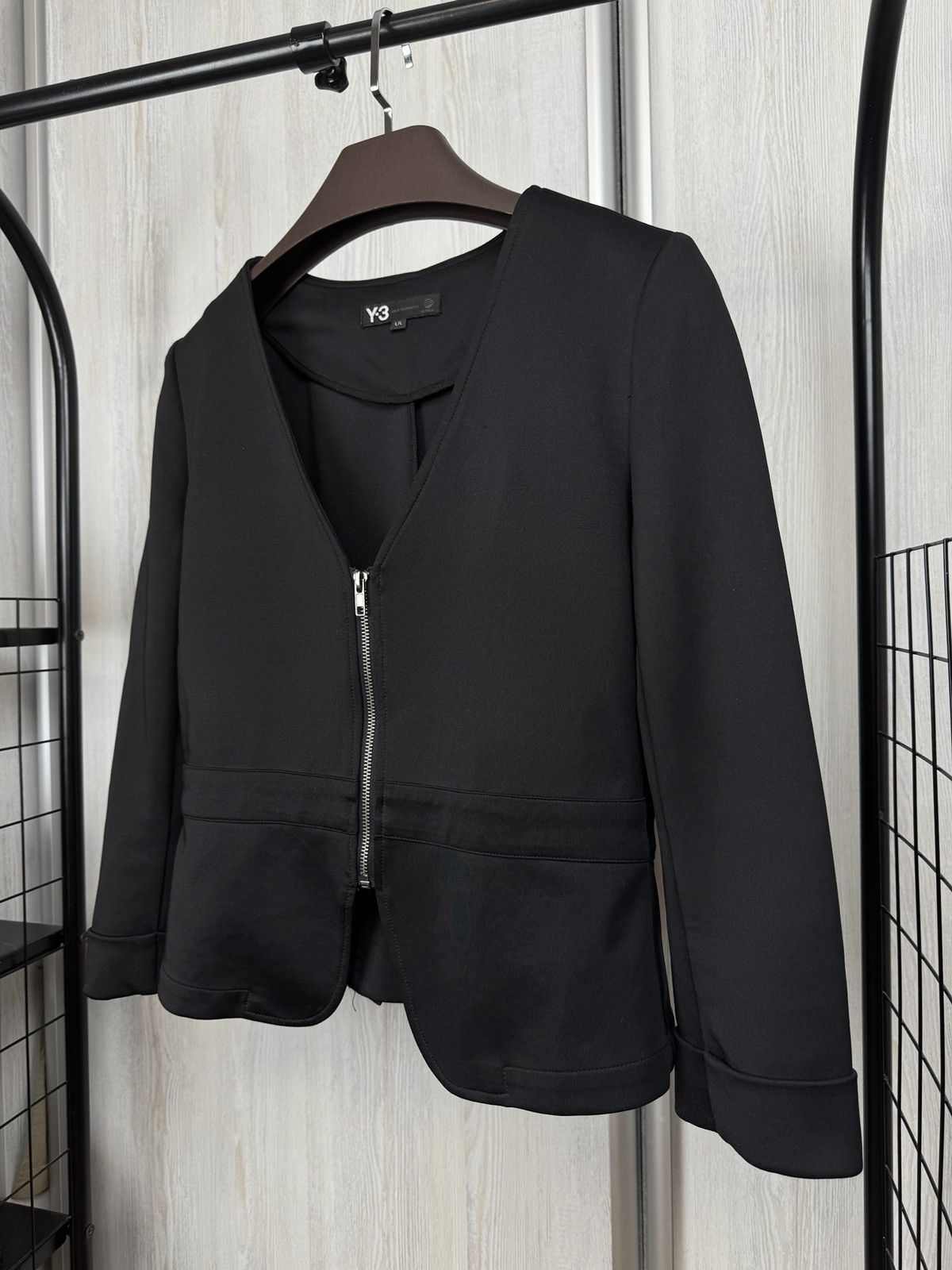 Vintage Y-3 Adidas vintage full zip v-neck jacket Size L / US 10 / IT 46 - 4 Thumbnail