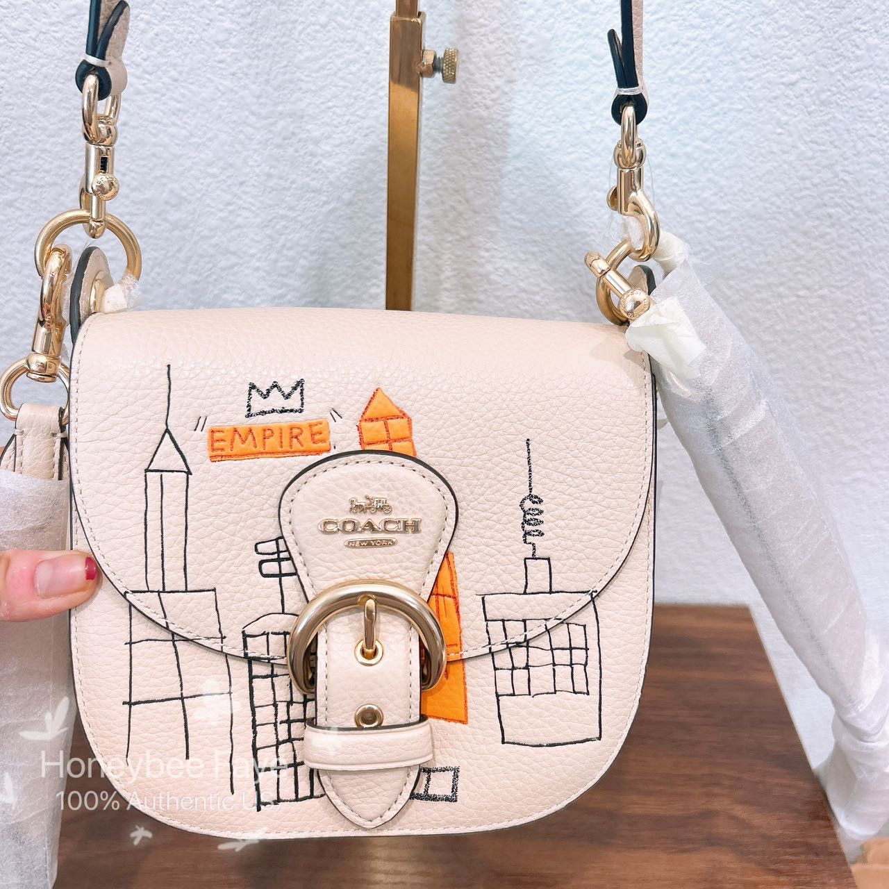 Coach NWT Coach X Jean Michel Basquiat Kleo Shoulder Bag 17 Size ONE SIZE - 1 Thumbnail