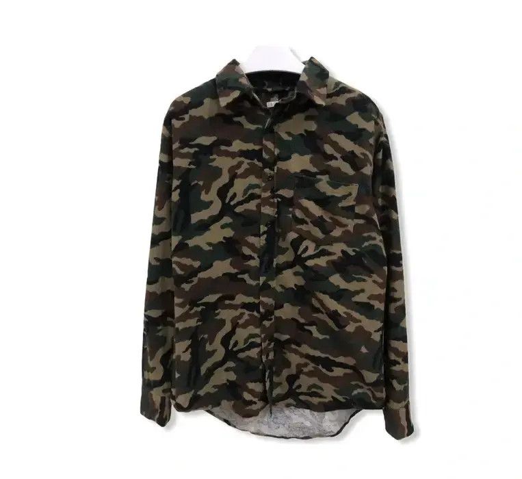 Flannel × Japanese Brand Japanese Brand Browny Military Design Flannel Shirt 👕 Size US S / EU 44-46 / 1 - 1 Thumbnail