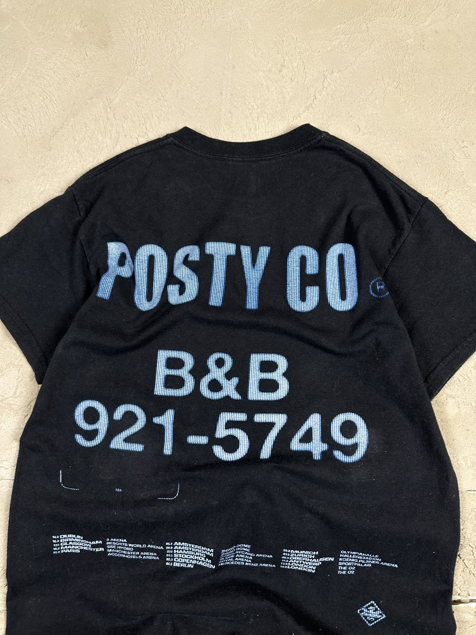 Rap Tees Post Malone Posty Co. Rap Pop Band T-shirt Size US S / EU 44-46 / 1 - 12 Thumbnail