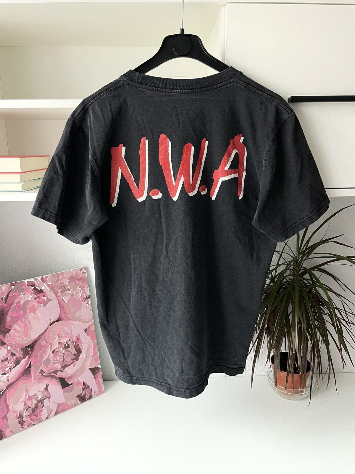 Rap Tees × Vintage N.W.A Straight Outta Compton 00’s Vintage T-Shirt Rap Black Size US M / EU 48-50 / 2 - 1 Thumbnail
