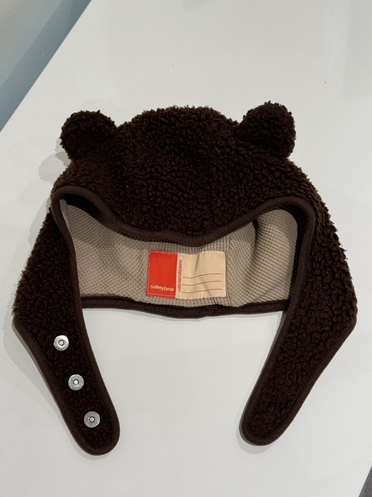 SafetyBear Original Safety Bear Hat Beanie Size ONE SIZE - 1 Thumbnail