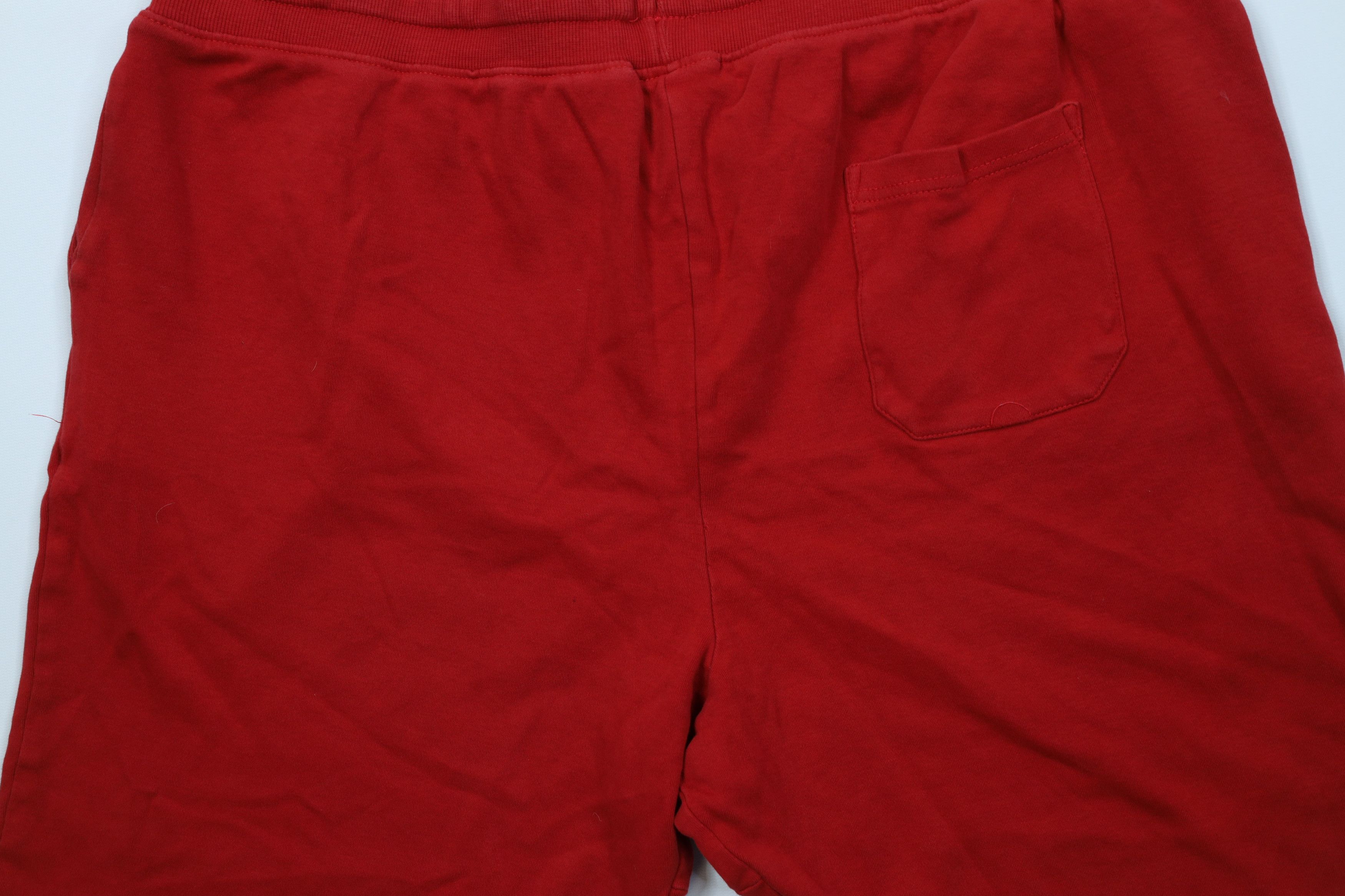 Polo Ralph Lauren Vintage Y2K Ralph Lauren Faded Knit Above Knee Shorts Red Size US 38 / EU 54 - 11 Thumbnail