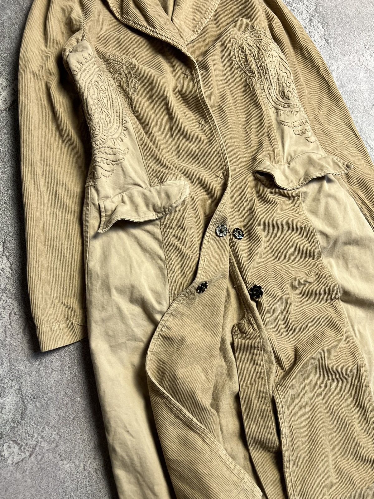 Transit Transit Par Such Beige Long Sleeve Snap Coat Long Cardigan Size XS / US 0-2 / IT 36-38 - 6 Thumbnail