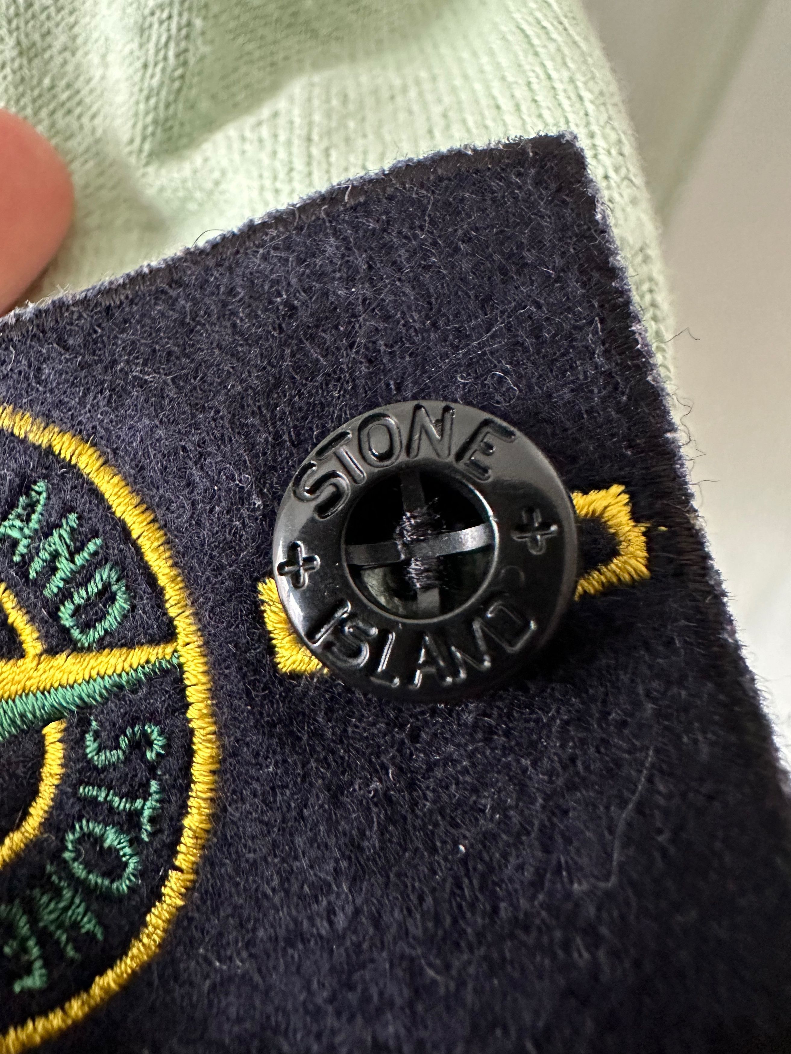 Stone Island Stone Island Light mint crew neck jumper Size US L / EU 52-54 / 3 - 5 Thumbnail