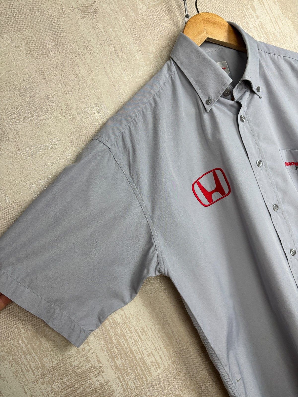 Honda Vintage Honda Racing Team F1 Short Sleeve Shirt Relaxed Fit Size US S / EU 44-46 / 1 - 6 Thumbnail