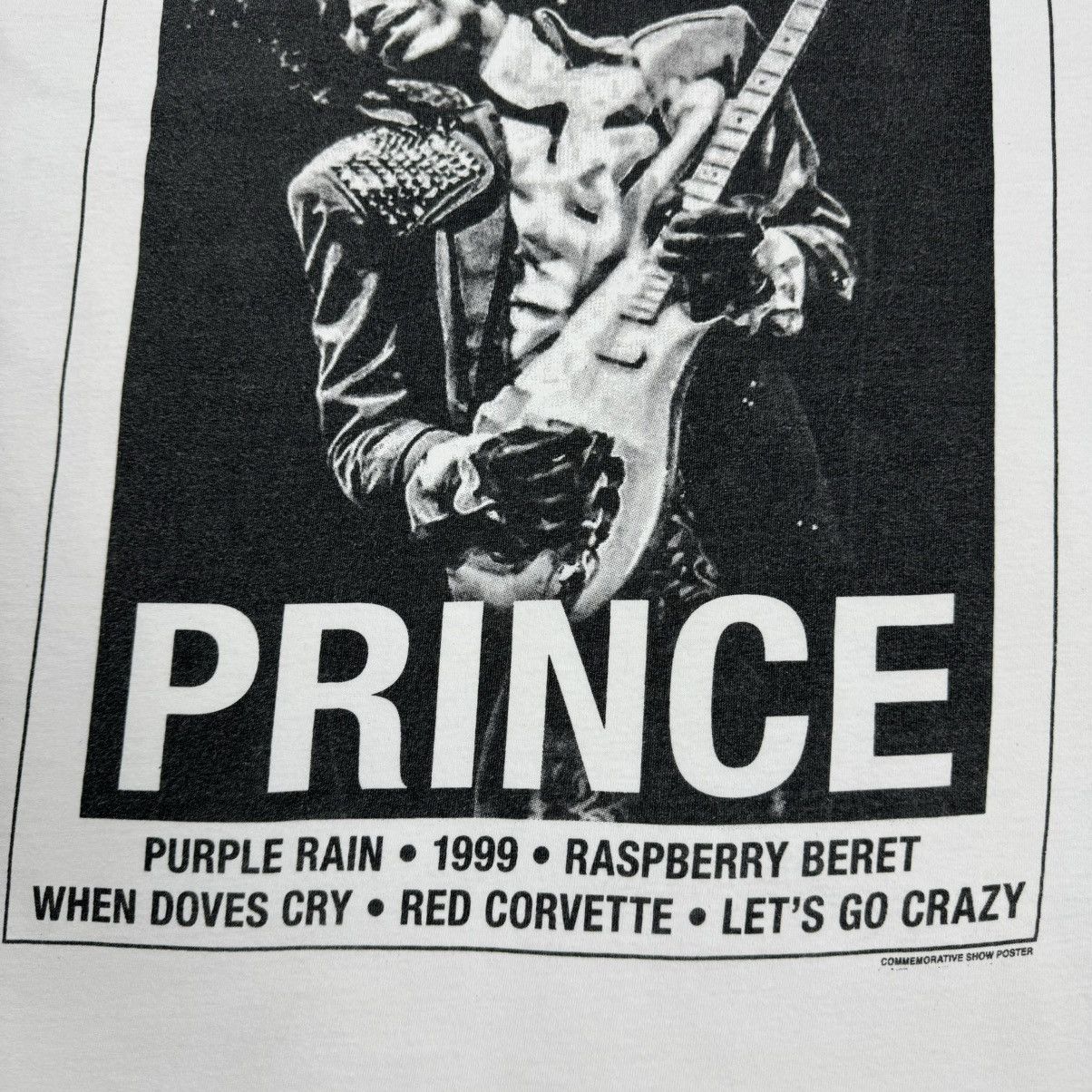 Band Tees Vintage Prince Poster Concert T-shirt Size US M / EU 48-50 / 2 - 8 Thumbnail