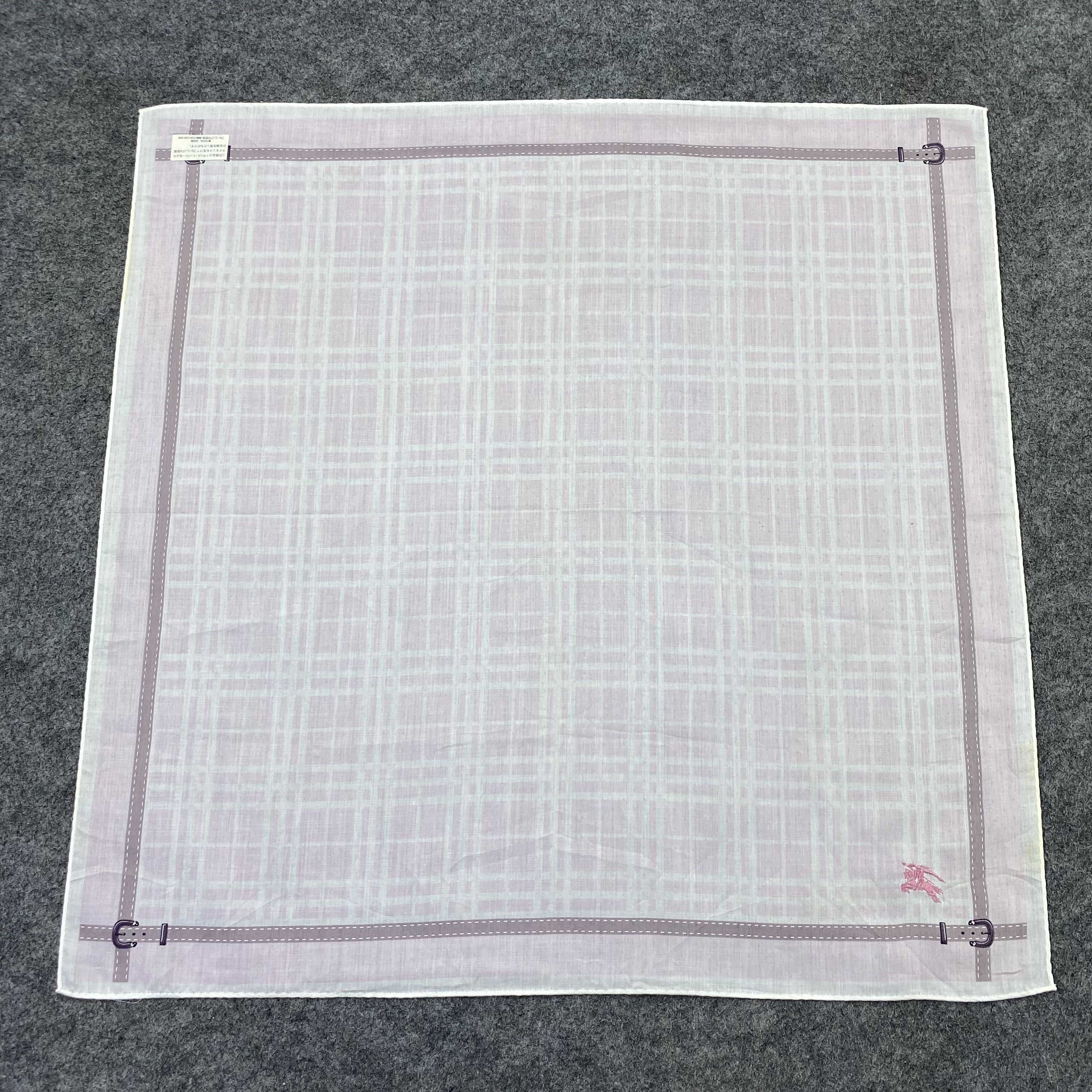 Burberry Burberry Handkerchief Neckerchief Bandana-B1868 Size ONE SIZE - 3 Thumbnail