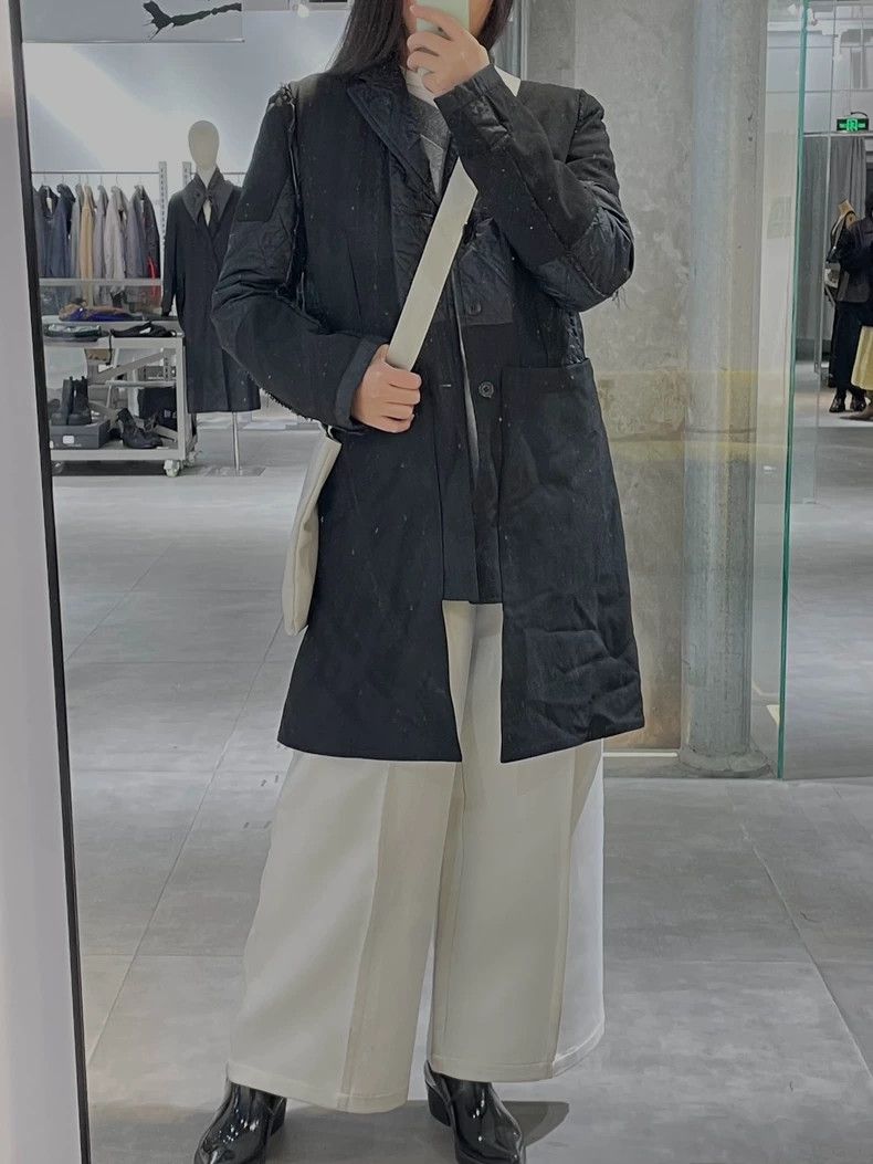 Comme des Garcons Comme Des Garcons Double-sided long windbreaker cotton-pad Size XL / US 12-14 / IT 48-50 - 9 Thumbnail
