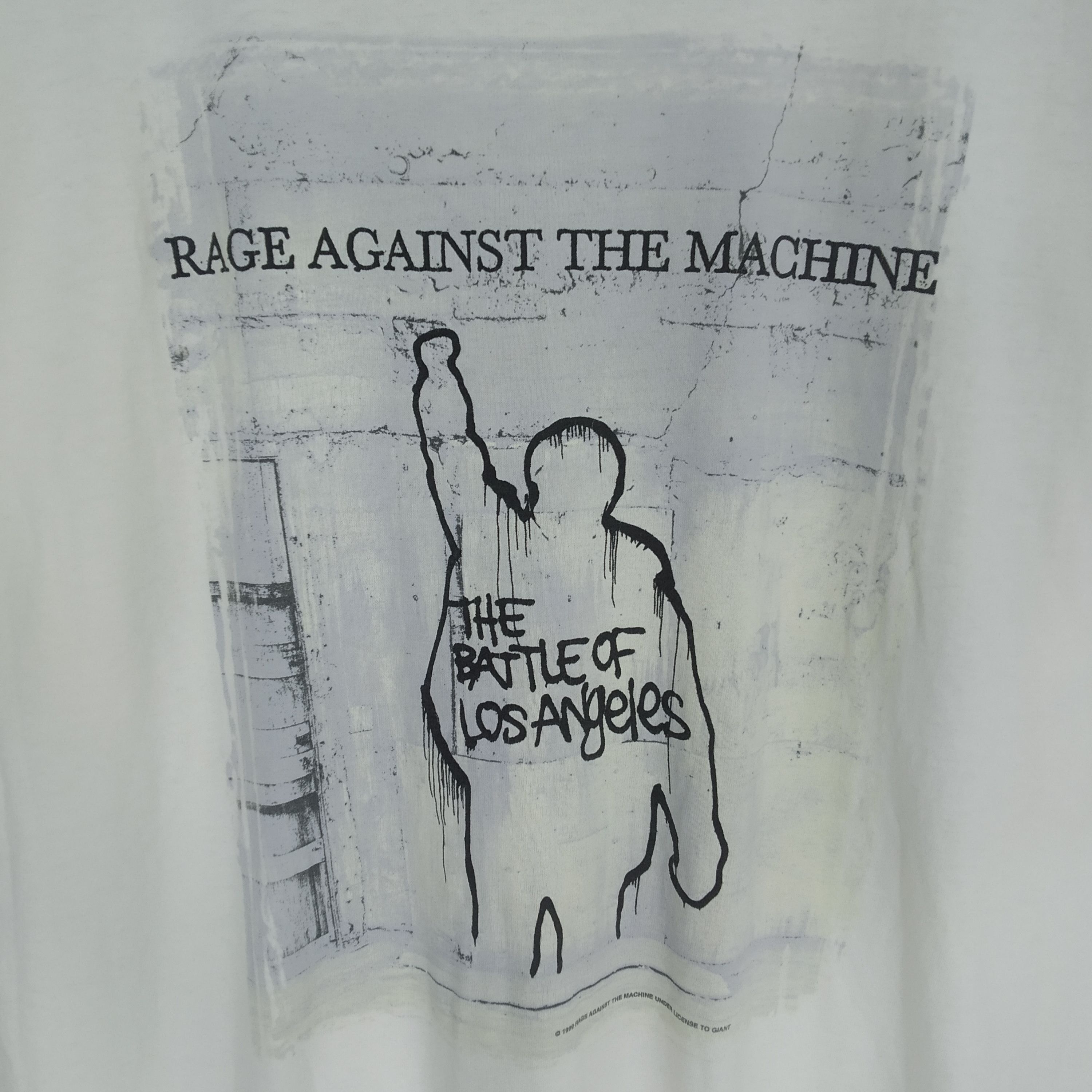 Band Tees Vintage Rage Against The Machine The Battles Of Los Angeles Size US XL / EU 56 / 4 - 3 Thumbnail