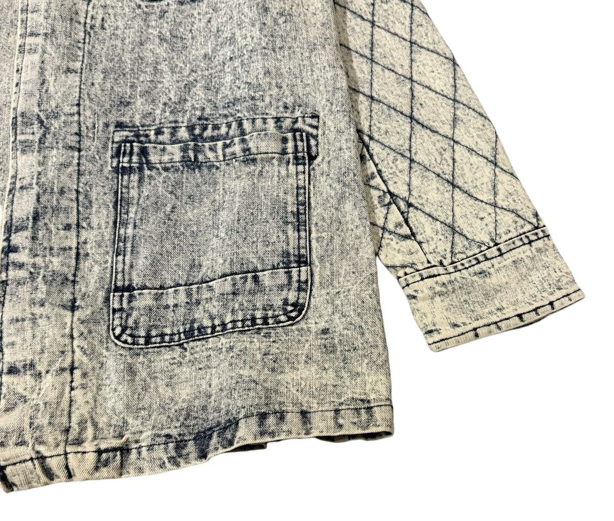 Vanquish Vintage 3rd By Vanquish Denim Style Chore Jacket Size US S / EU 44-46 / 1 - 3 Thumbnail