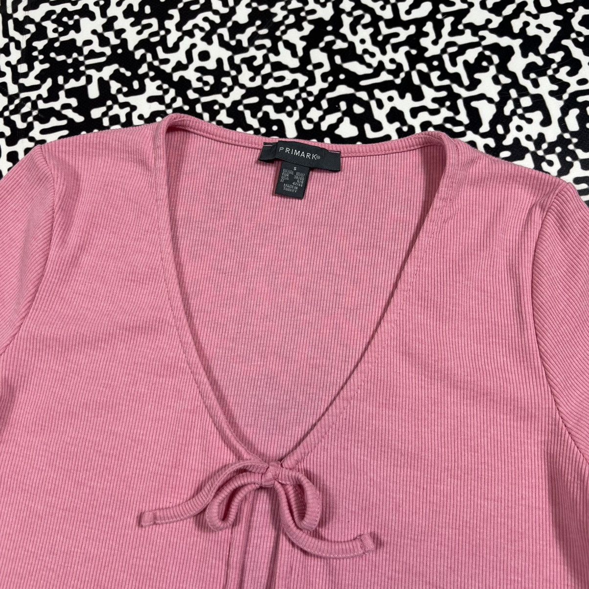 Vintage Vintage Y2K Japanese Style Stripe Cripped Sexy T-shirt Size S / US 4 / IT 40 - 5 Thumbnail