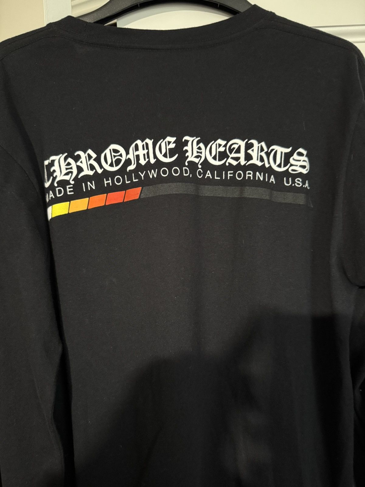Chrome Hearts Chrome Hearts Orange/Black Gradient Hollywood Longsleeve Size US S / EU 44-46 / 1 - 4 Thumbnail