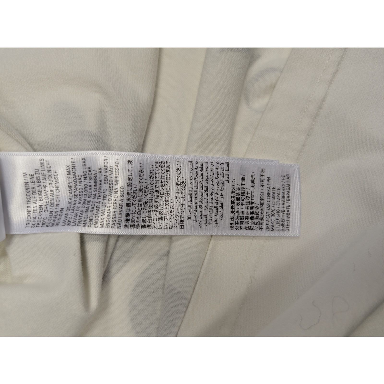 Balenciaga o1rshd1 Top League Vintage Jersey Short Sleeve T-Shirt White Size US M / EU 48-50 / 2 - 17 Thumbnail