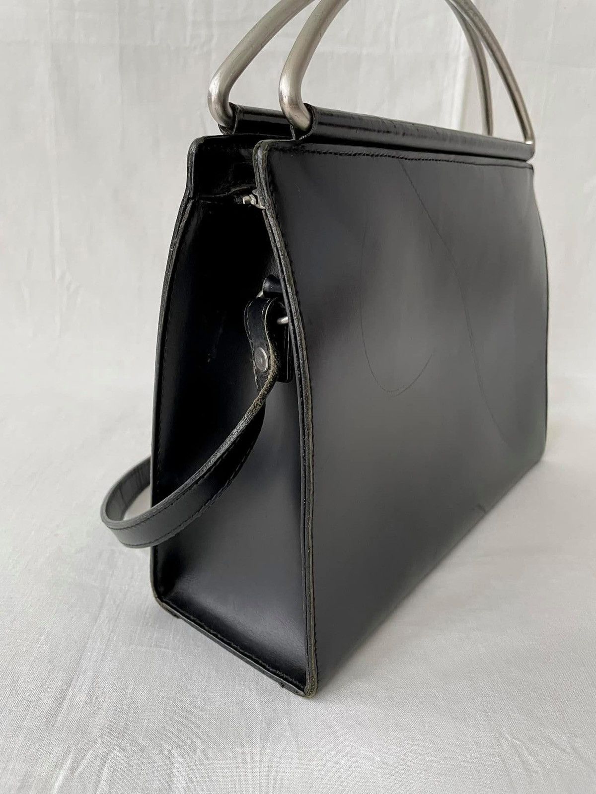Yohji Yamamoto Yohji Yamamoto Y’saccs Leather Sling Bag Size ONE SIZE - 10 Thumbnail