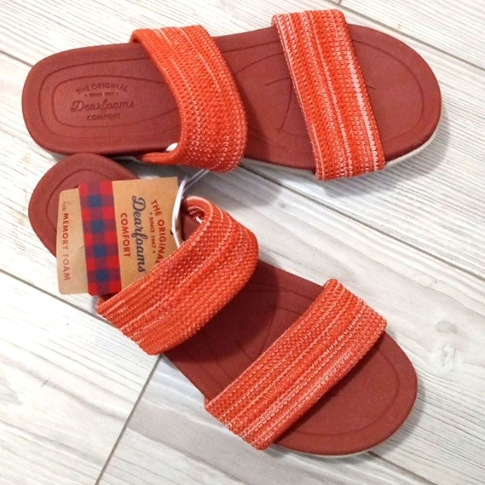 Other (64-3343) Dearfoams Sandals for Women's Sz 8 Size US 8 / IT 38 - 9 Thumbnail