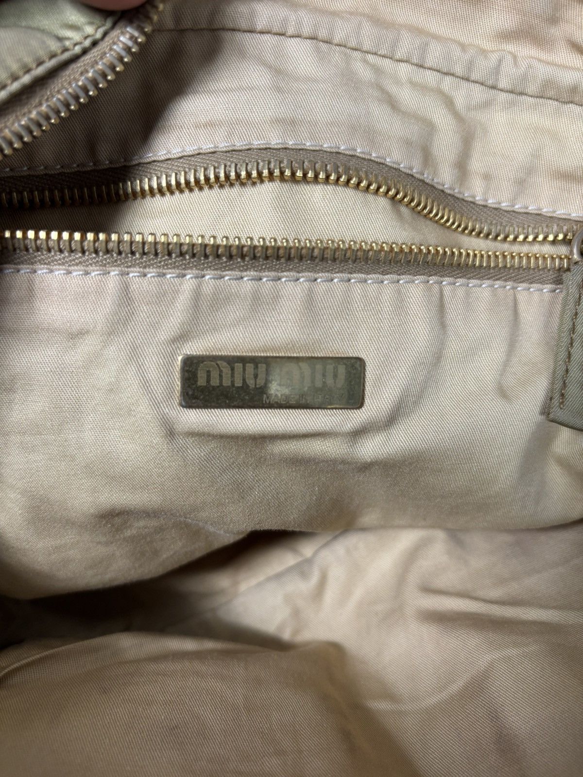 Miu Miu Miu Miu Crossbody Nylon Bag Size ONE SIZE - 16 Thumbnail