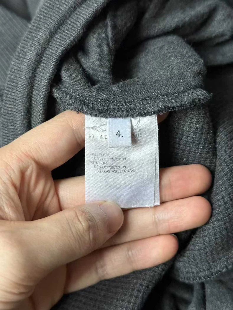 Thom Browne Thom Browne size4 Dark grey waffle trousers Size US 28 / EU 44 - 4 Thumbnail