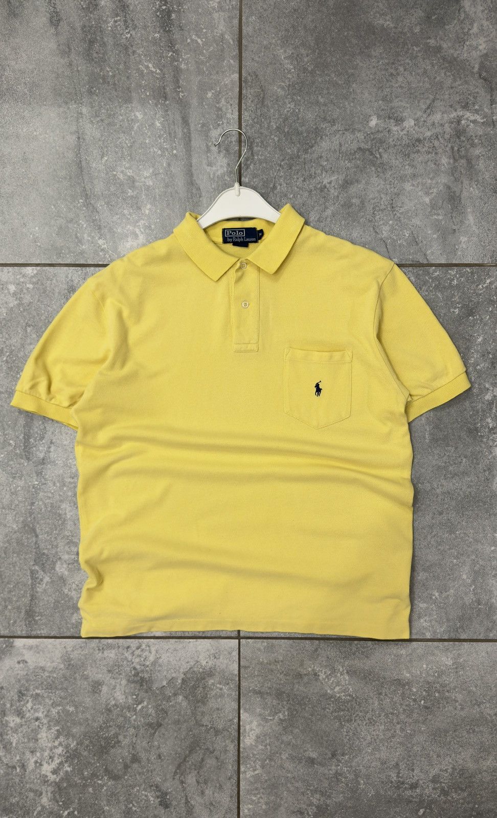 Polo Ralph Lauren × Vintage POLO by Ralph Lauren Vintage faded lemon yellow Size US M / EU 48-50 / 2 - 1 Thumbnail