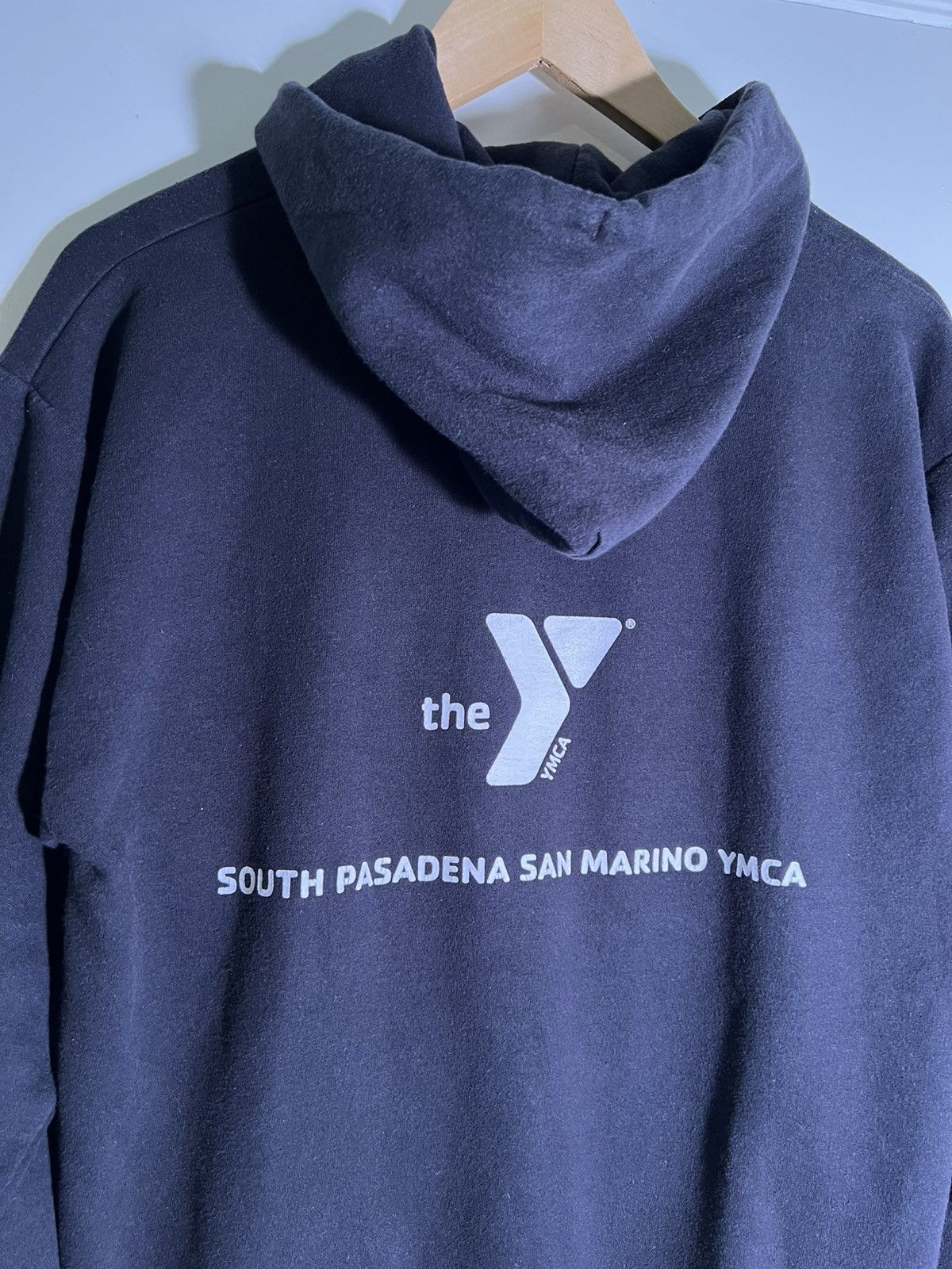 Vintage Y2K 2000’s VTG Vintage SPASM YMCA Pasadena Goth Emo Hoodie Size US S / EU 44-46 / 1 - 6 Thumbnail