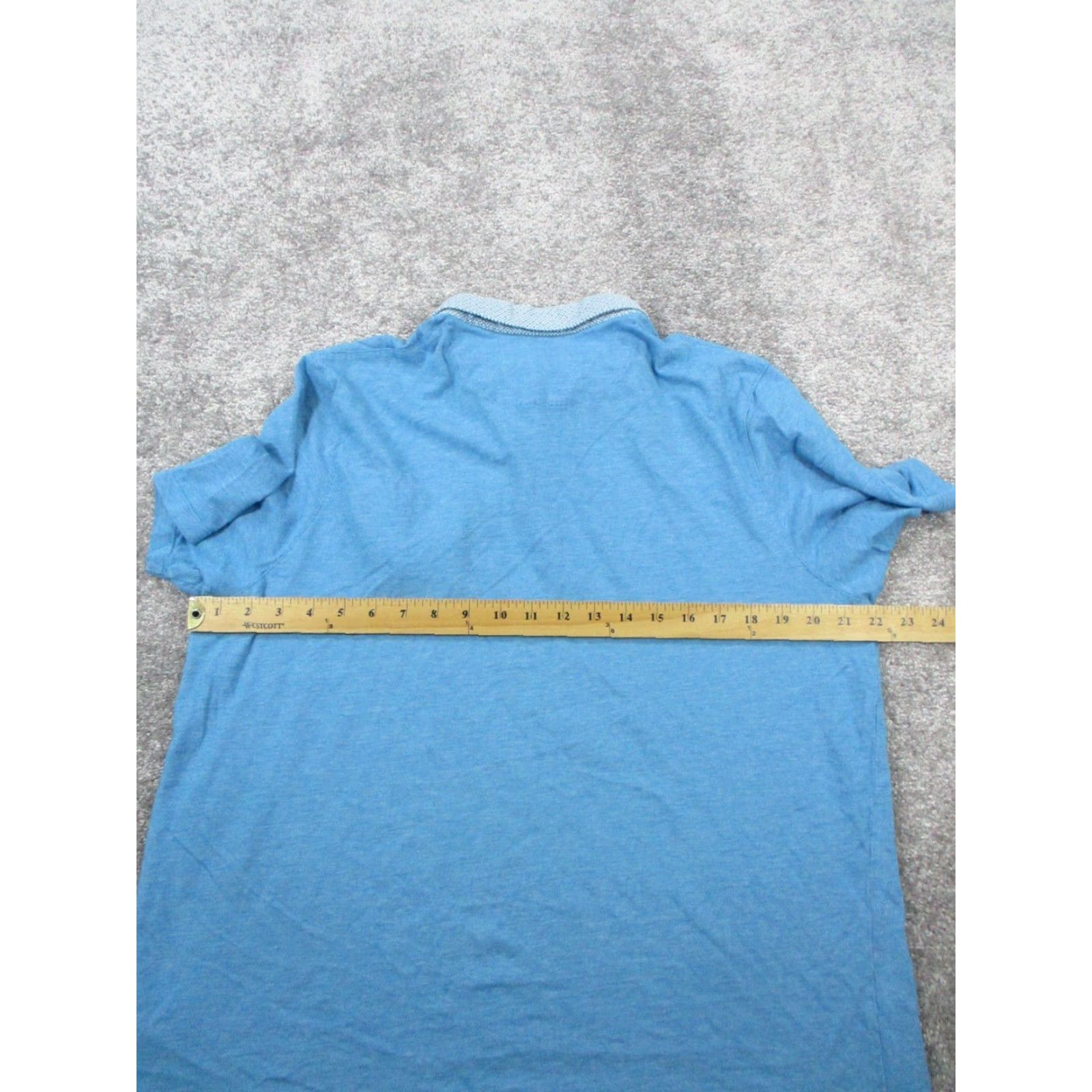 Ted Baker Ted Baker Polo Shirt Mens 6 Xxl Blue Cotton Golf Size US XXL / EU 58 / 5 - 6 Thumbnail