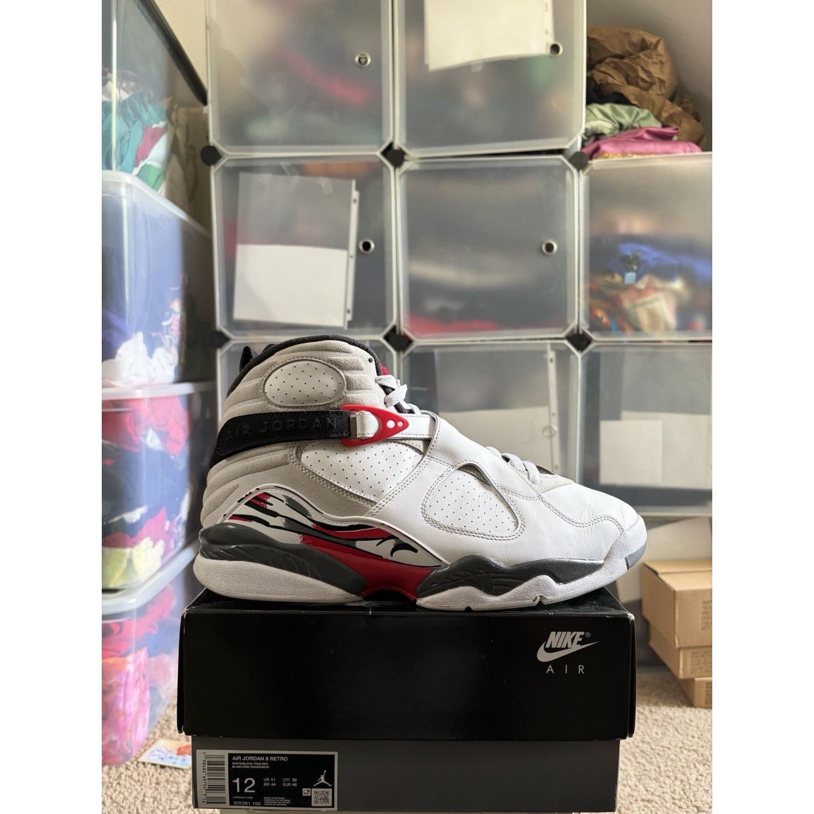 Jordan Brand Size 12 - Air Jordan 8 Retro 2025 Bugs Bunny Size US 12 / EU 45 - 1 Thumbnail
