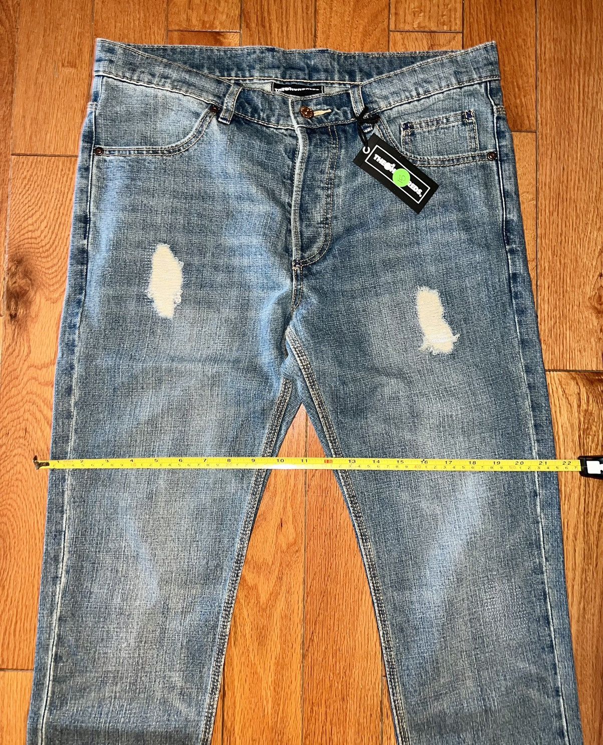 The Hundreds The hundreds brand, new thrashed jeans Size US 34 / EU 50 - 2 Thumbnail