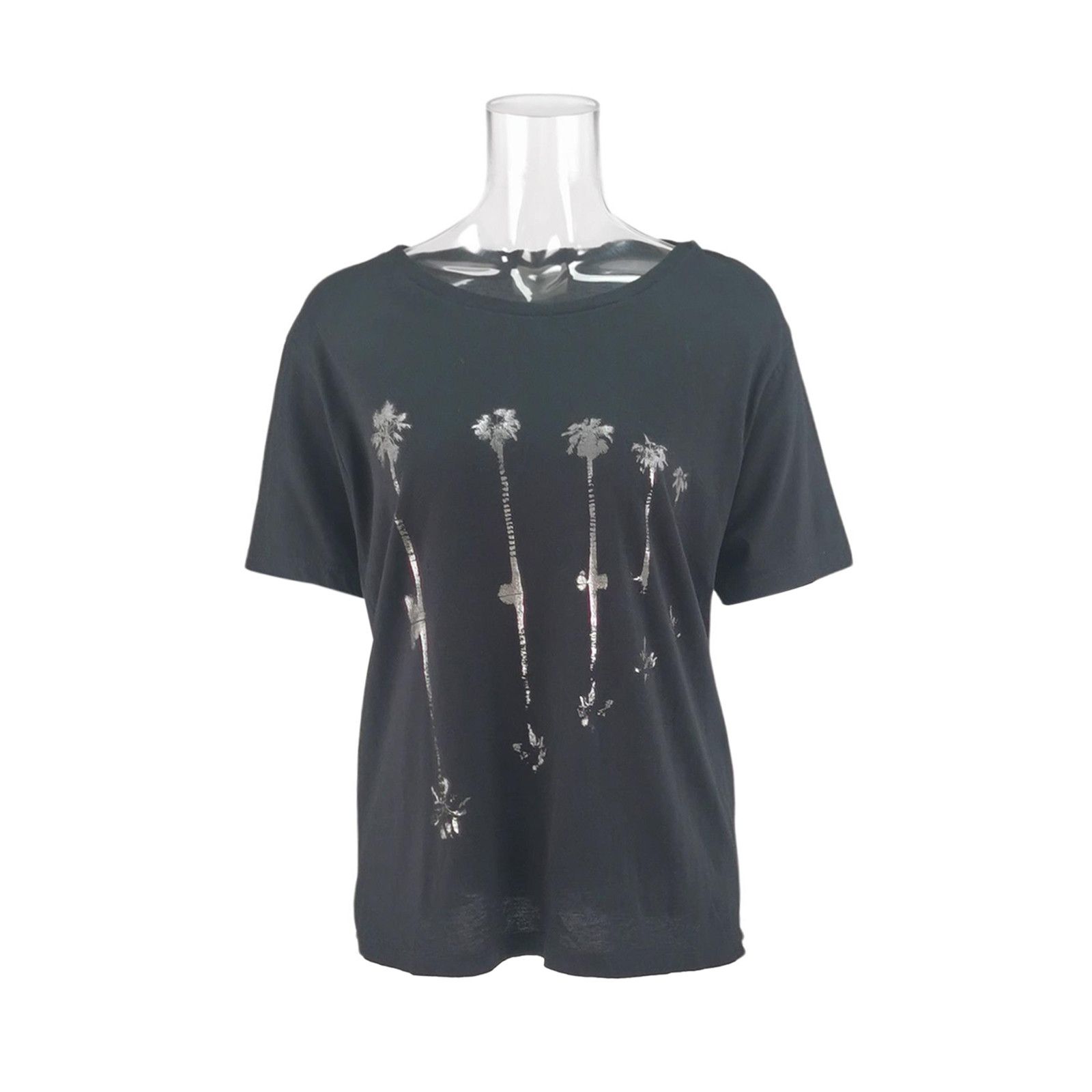 Saint Laurent Paris Saint Laurent Palm Tree Print T-Shirt Size M Size US M / EU 48-50 / 2 - 1 Thumbnail